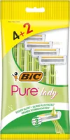 Pachet Aparat de ras Pure Lady Verde, 6 bucati, BIC