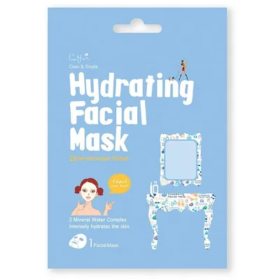 Masca tip servetel pentru hidratare intensa, 20g, Cettua