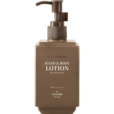 Lotiune de corp si maini intens nutritiva Will Comfort, 300ml, Village 11 Factory