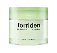 Dischete tonifiante cu Cica Balanceful Toner Pad, 60 bucati, Torriden