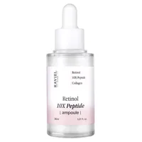 Ser pentru fata cu retinol si 10X peptide, 30ml, Raviel