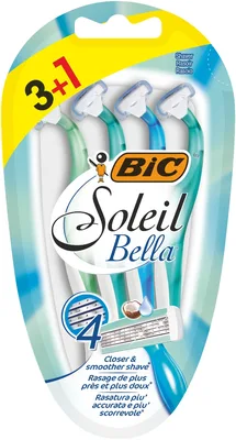 Pachet Aparat de ras Soleil Bella, 3 bucati, BIC