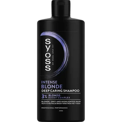 Sampon Intense Blonde, 440ml, Syoss