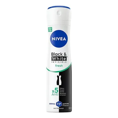 Deodorant spray pentru femei Black & White Fresh, 200ml, Nivea