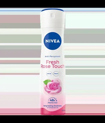 Deodorant spray pentru femei Fresh Rose Touch, 150ml, Nivea