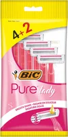Aparat de ras Pure Lady, 4 bucati, BIC
