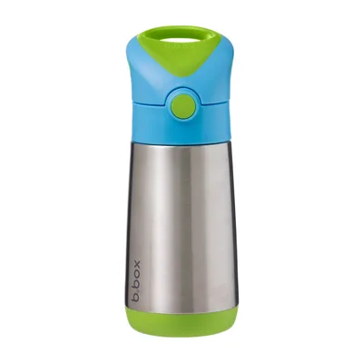 Cana termos cu pai pentru 12 luni+ Albastru/Verde, 350ml, Bbox
