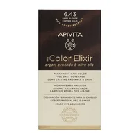 Vopsea de par My Color Elixir N 6.43, Apivita