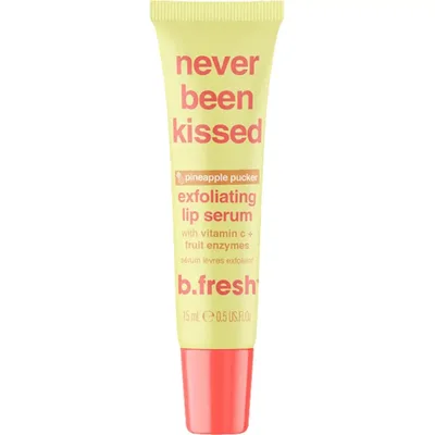 Ser exfoliant pentru buze cu extract de ananas Never Been Kissed, 15ml, B.fresh