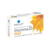 Vitamina D3 Forte, 30 comprimate, BioSunLine
