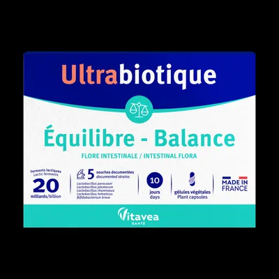 Probiotic Equilibre - Balance, 30 capsule, Ultrabiotique
