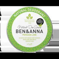 Deodorant natural crema Persian Lime, 45g, Ben&Anna