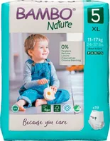 Scutece Ecolabel Pants Nr 4 pentru 7-12kg, 20 bucati, Bambo Nature