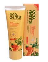 Pasta de dinti pentru copii cu aroma de capsuni si morcov, 75ml, Ecodenta