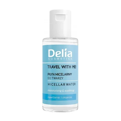 Apa micelara Travel With Me, 50ml, Delia Cosmetics