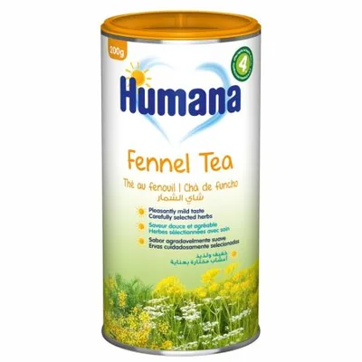 Ceai de fenicul de la 4 luni, 200g, Humana