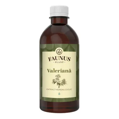 Tinctura de Valeriana calmant, 200ml, Faunus Plant