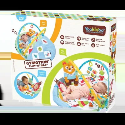 Centru de joaca cu paturica intreaga si jucarii pentru 0-12 luni 40168, 1 bucata, Yookidoo
