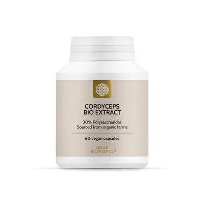 Extract de ciuperci Cordyceps Bio, 60 capsule, Novo Biomedics