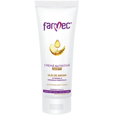 Crema nutritiva Soft, 150ml, Farmec