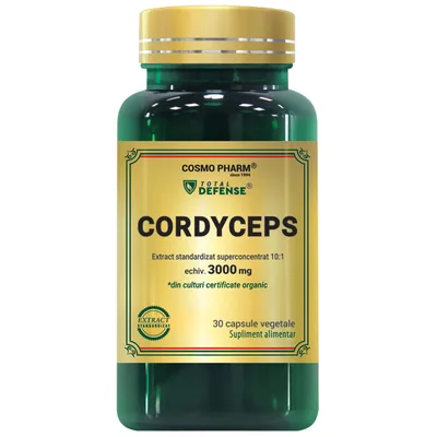 Cordyceps 300mg, 60 capsule, Cosmopharm