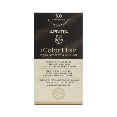 Apivita My Color Elixir Vopsea de par, N3.0