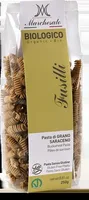 Fusilli din hrisca fara gluten Bio, 250g, Marchesato