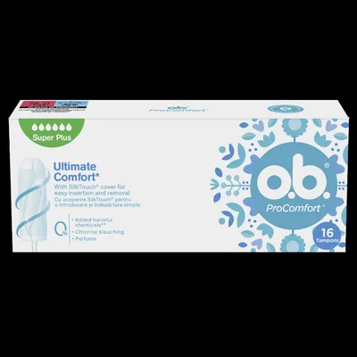 Absorbante ProComfort Super Plus, 16 bucati, O.B.