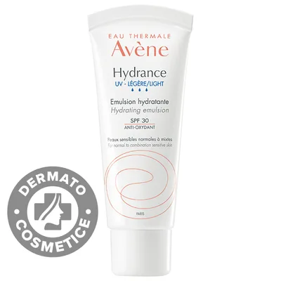 Crema hidratanta pentru ten normal-mixt SPF 30 Hydrance Legere UV, 40ml, Avene