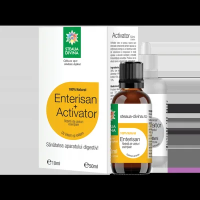 Pachet Enterisan 10ml + Activator 50ml, Steaua Divina