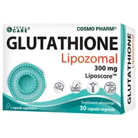 Glutathione Lipozomal 300mg, 30 capsule vegetale, Cosmopharm