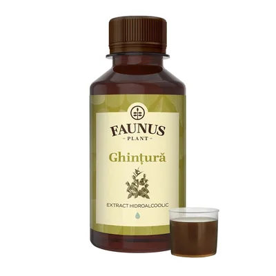 Tinctura de Ghintura pentru ficat fiere, 500ml, Faunus Plant