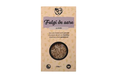 Fulgi de sare cu hribi, 150g, Ecotravio
