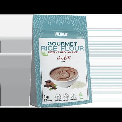Faina de orez cu aroma de ciocolata Gourmet Rice Flour, 1000g, Weider