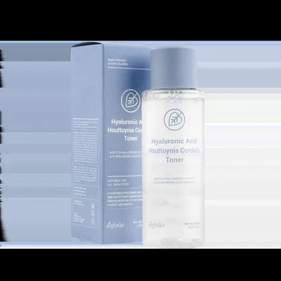 Toner pentru fata cu Acid Hialuronic si Houttuynia Cordata, 150ml, Esfolio