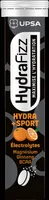 Electroliti cu aroma de portocale Hydra +Sport, 16 comprimate efervescente, Upsa