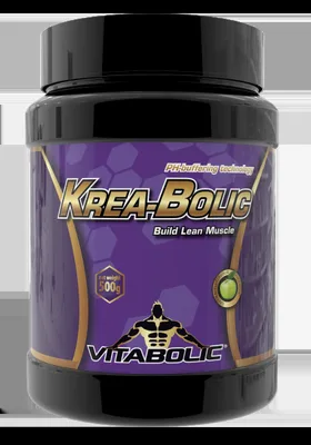 Krea-Bolic cu aroma Green Apple, 500g, Vitabolic