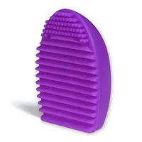 Perie din silicon pentru curatarea pensulelor de machiaj, 1 bucata, Nascita