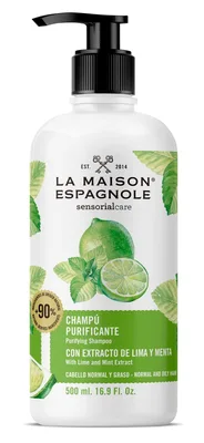 Sampon purifiant, 500ml, La Maison Espagnole