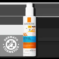 Spray invizibil cu protectie solara potrivit pentru pielea sensibila sau cu tendinta atopica a copiilor SPF50+ Anthelios UVMUNE 400 Dermo-Pediatrics, 200ml, La Roche-Posay