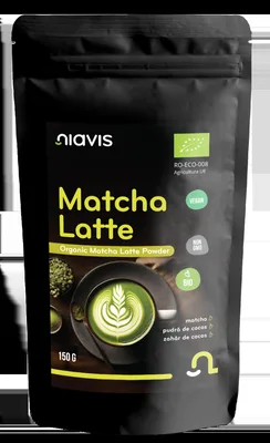 Pulbere ecologica Matcha Latte, 150g, Niavis