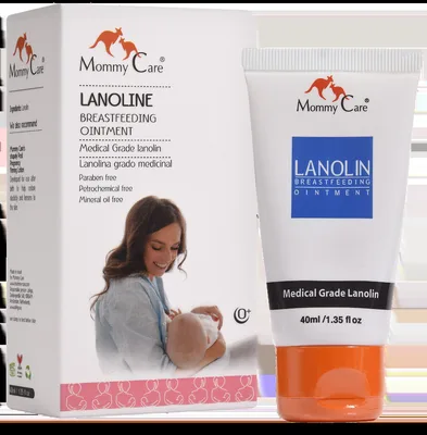 Unguent cu lanolina pentru mameloane, 40ml, Mommy Care