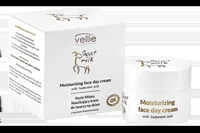 Crema hidratanta de zi cu Acid Hialuronic Goat Milk, 50ml, Vellie