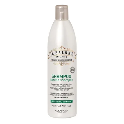 Sampon cu keratina pentru par deteriorat Keratin, 500ml, Il Salone Milano