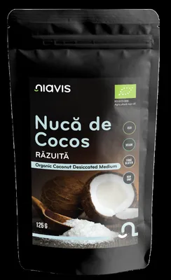 Nuca de cocos razuita ecologica, 125g, Niavis