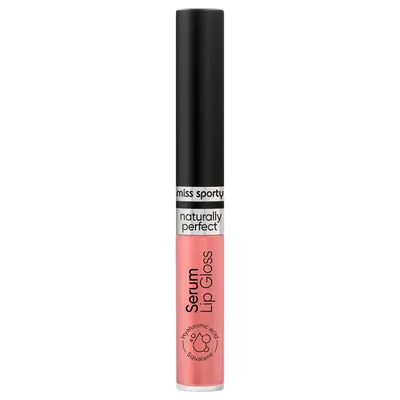 Gloss pentru buze Serum Naturally Perfect Intense Peony 10, 2.3ml, Miss Sporty