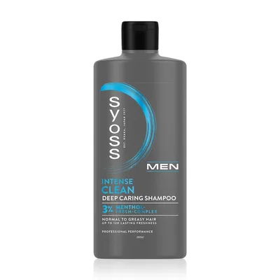 Sampon pentru barbati Intense Clean Men, 440ml, Syoss