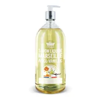 Sapun lichid de Marsilia cu Miere si Vanilie, 1l, Les Petites Bains de Provence