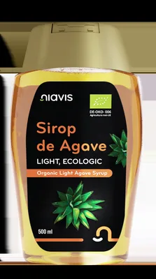 Sirop de agave light Bio, 500ml, Niavis