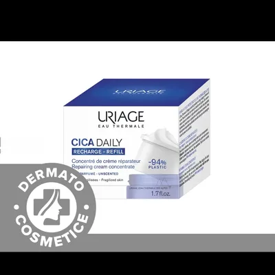 Rezerva crema Cica Daily Repairing Concentrate Refill, 50ml, Uriage